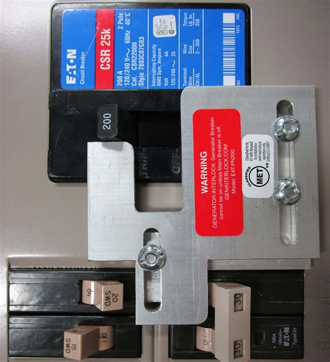 interlock kit for generator board